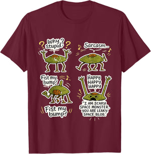 Rocky Project Hail Mary Funny Meme T-Shirt - T-Shirt | Maroon