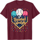 Baseball Life Style 101 Apparel Youth Drip Baseball Boys Kid T-Shirt - T-Shirt | Maroon