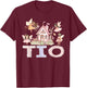 Fairy TIO Magical Floral Birthday Girl Fairytale Matching T-Shirt - T-Shirt | Maroon