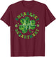 Emergency Department Nurse St Patrick's Day Nursing School T-Shirt - T-Shirt | Maroon
