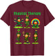 Leprechaun Physical Therapy St Patrick's Day PTA Therapist T-Shirt - T-Shirt | Maroon