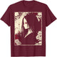 Yandere Geisha Japanese Anime Horror Goth Girl T-Shirt - T-Shirt | Maroon