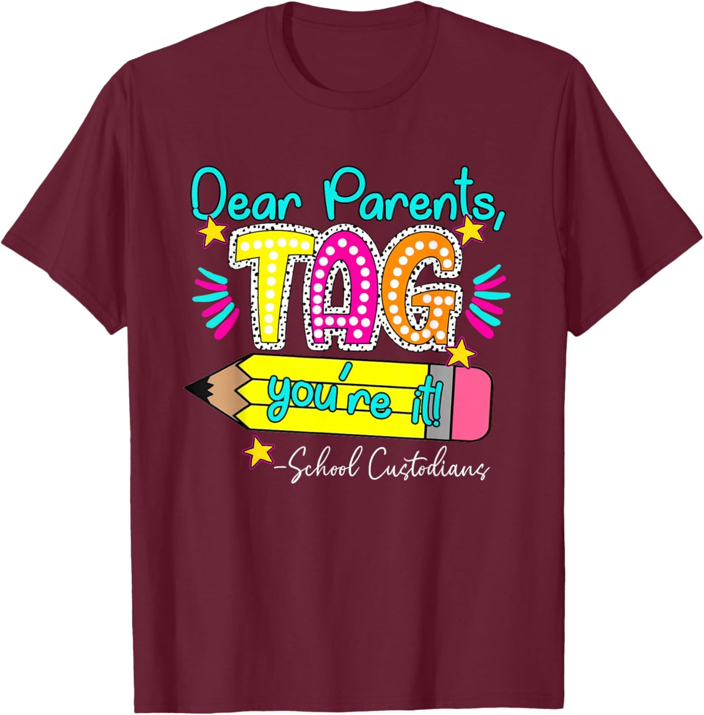 Last Day T-Shirt - T-Shirt | Maroon