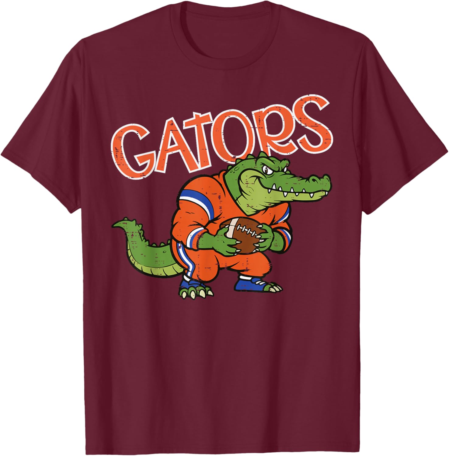 Gator Aligator Men Kids Boys Women Girls Youth Teen T-Shirt - T-Shirt | Maroon