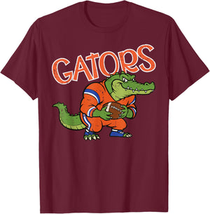 Gator Aligator Men Kids Boys Women Girls Youth Teen T-Shirt - T-Shirt | Maroon