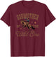 Godmother of The Wild One Cowboy Western Rodeo Party T-Shirt - T-Shirt | Maroon