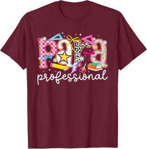 Paraprofessional Preppy Parapro para T-Shirt - T-Shirt | Maroon
