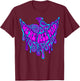 Alice in Wonderland Characters Lewis Carroll Illustration T-Shirt - T-Shirt | Maroon