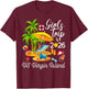 US Virgin Island Summer Tropical Girls Trip 2026 Vibes T-Shirt - T-Shirt | Maroon