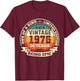 50th Birthday Gift 50 Years of Being Epic 50 Years Old T-Shirt - T-Shirt | Maroon