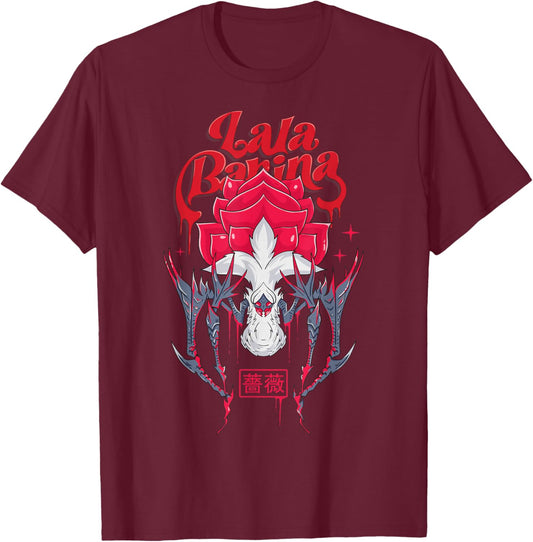 Rose Spider T-Shirt - T-Shirt | Maroon