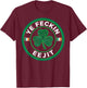 Ye Feckin Eejit Saint Paddy's St. Patrick’s Day Irish Pride T-Shirt - T-Shirt | Maroon