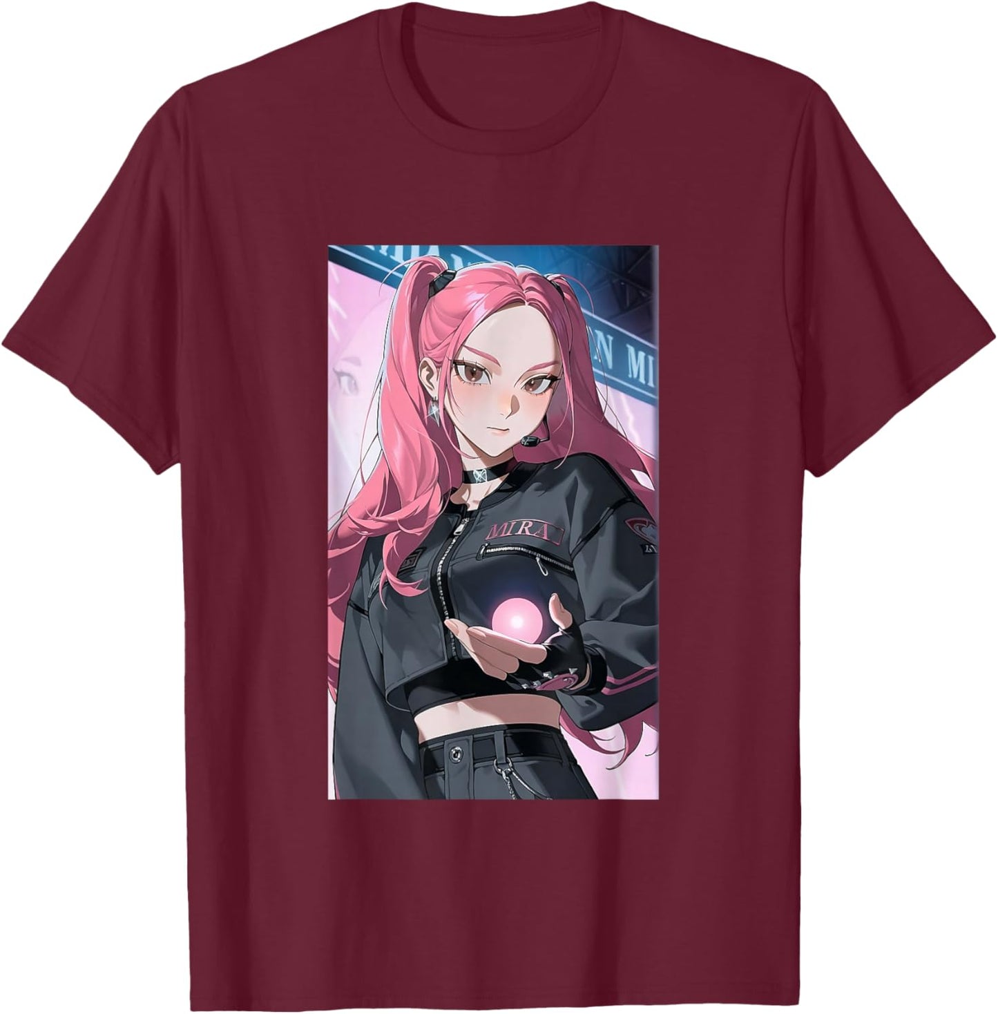 Cute Mira T-Shirt - T-Shirt | Maroon