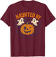 Haunted by 6-7 Retro Halloween 67 Ghost Pumpkin Funny Kids T-Shirt - T-Shirt | Maroon