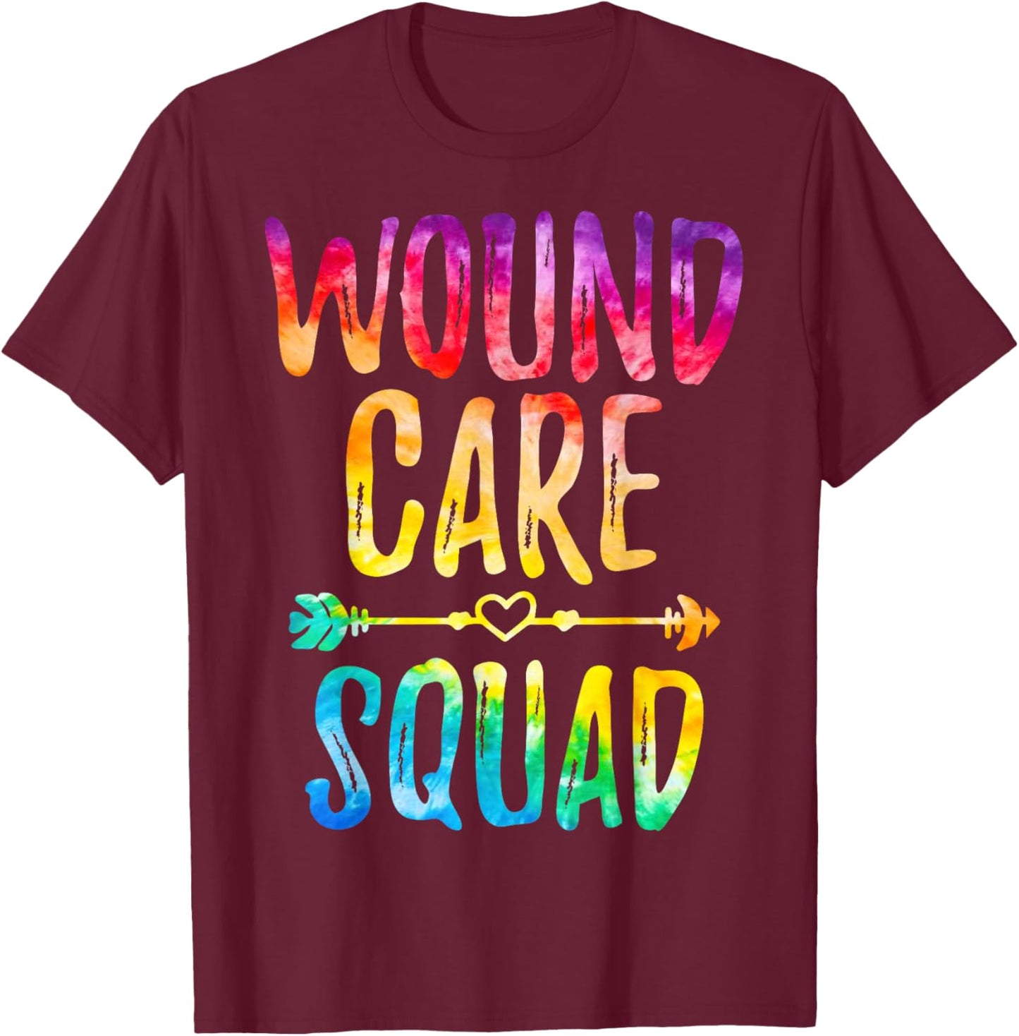Wound Care Squad T-Shirt - T-Shirt | Maroon