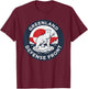 Greenland Guard Polar Bear Spear Arctic Emblem T-Shirt - T-Shirt | Maroon