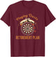 Funny Playing Darts is My Retirement Plan Dart Player Lover T-Shirt - T-Shirt | Maroon
