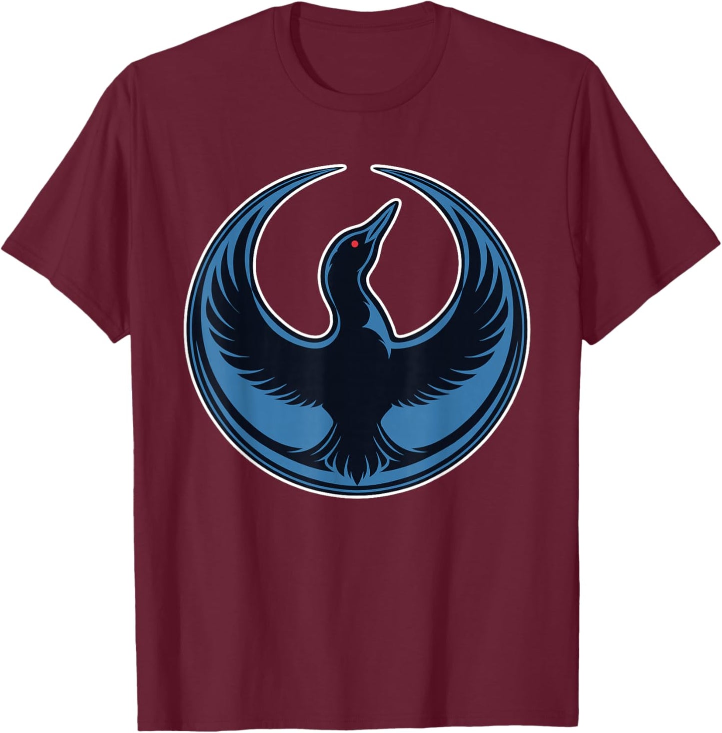 Minnesota Rebel New State Flag T-Shirt - T-Shirt | Maroon