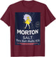 Morton Salt Girl with Umbrella T-Shirt - T-Shirt | Maroon