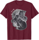 Luteal Phase Werewolf - Funny Full Moon T-Shirt - T-Shirt | Maroon
