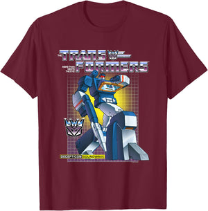 Transformers Soundwave T-Shirt - T-Shirt | Maroon