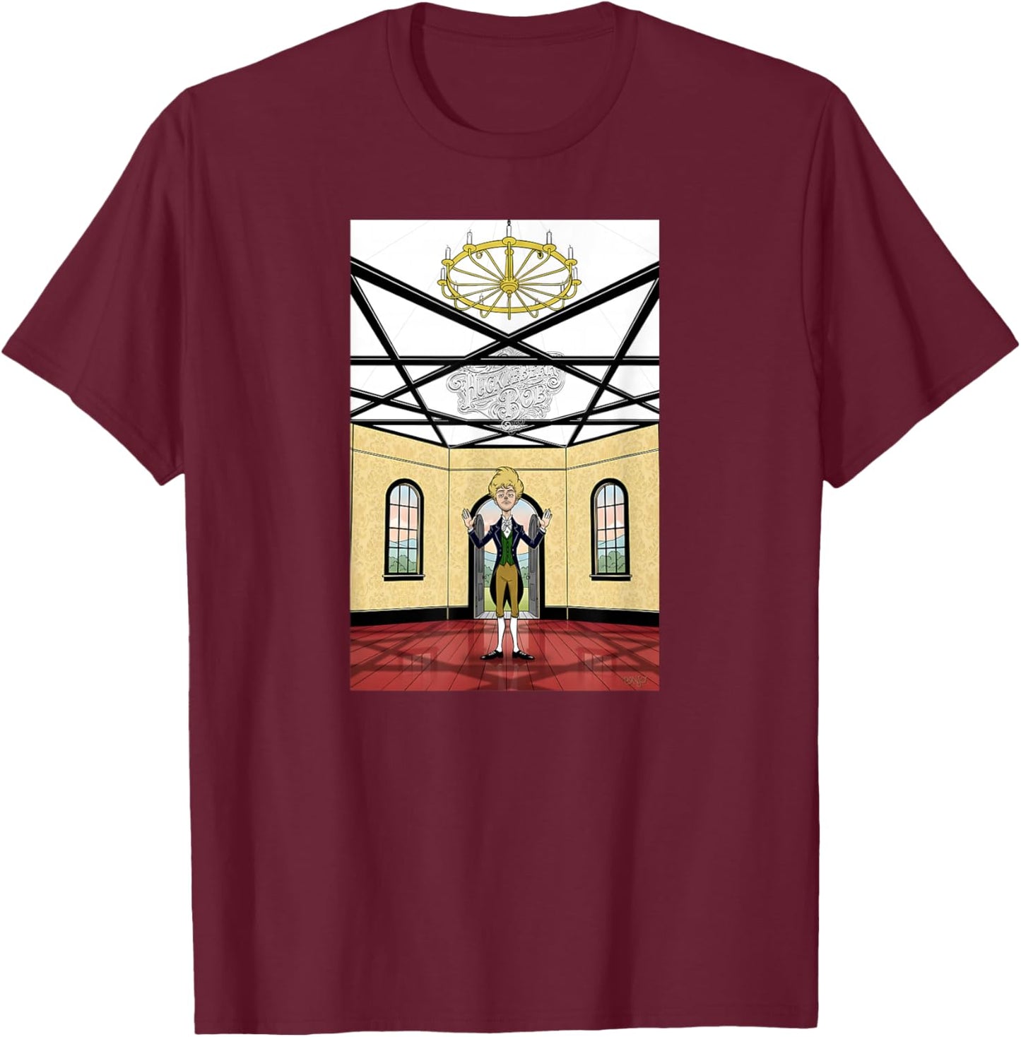 Brighton Morris - Poor Relations T-Shirt - T-Shirt | Maroon
