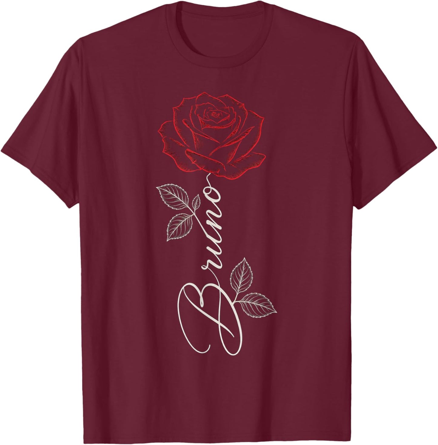 Vintage Bruno Retro Classic Gifts Women Kids T-Shirt - T-Shirt | Maroon