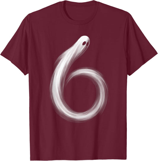 Funny 67 Six Seven Meme Couple Matching Halloween Costume T-Shirt - T-Shirt | Maroon