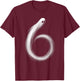 Funny 67 Six Seven Meme Couple Matching Halloween Costume T-Shirt - T-Shirt | Maroon