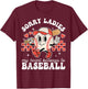 Sorry Ladies My Heart Belongs to Baseball Boy Kids T-Shirt - T-Shirt | Maroon