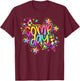 Comp Day Cheer Competition Season Cheerleading Graphic T-Shirt - T-Shirt | Maroon