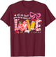 Let All That You Do Be Done in Love Christian Teacher T-Shirt - T-Shirt | Maroon