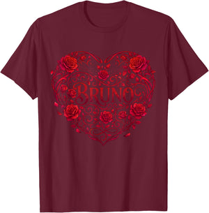 Vintage Bruno Retro 80s 90s Classic Gifts Women Kids T-Shirt - T-Shirt | Maroon