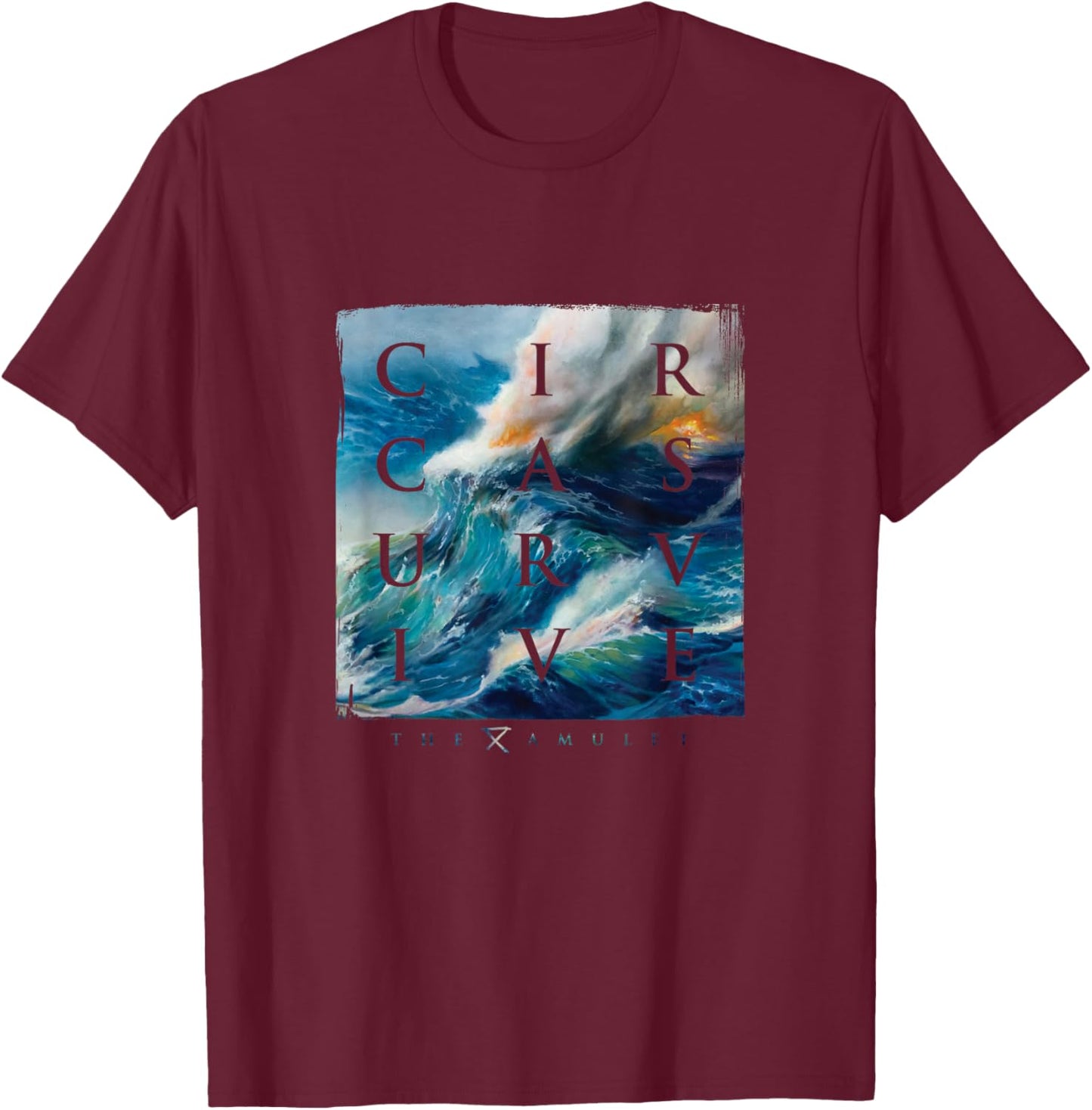 The Amulet T-Shirt - T-Shirt | Maroon