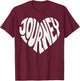 Retro Journey Vintage Classic 70s 80s Gift Women Kid T-Shirt - T-Shirt | Maroon