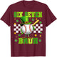 67 Bruh St Patricks Day Six Seven Meme Baseball Boys Kids T-Shirt - T-Shirt | Maroon