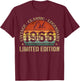 Vintage Classic Legendary Est. 1966 Limited Edition T-Shirt - T-Shirt | Maroon