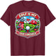 Golf is My Love Language Valentine T-Shirt - T-Shirt | Maroon