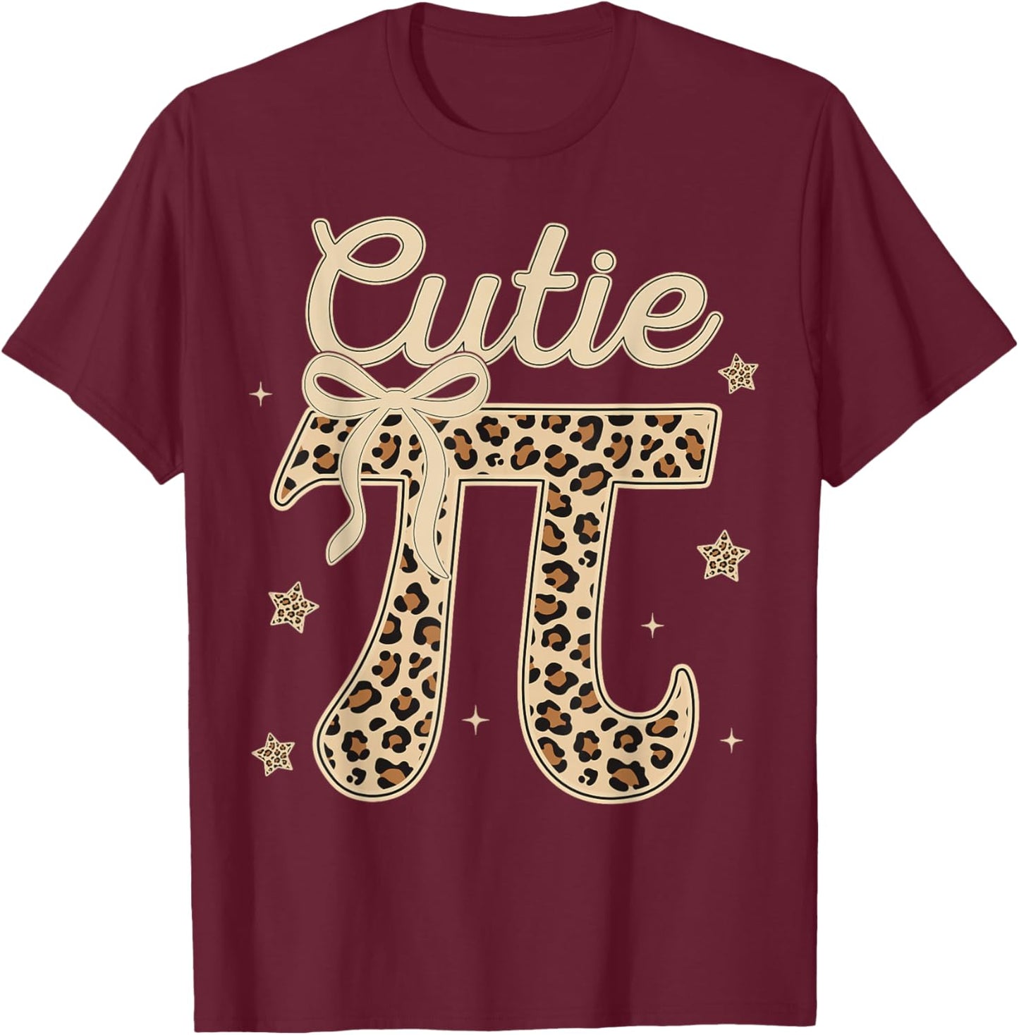 Cutie Pi Day Women Kids Men Toddler Math Teacher Student T-Shirt - T-Shirt | Maroon