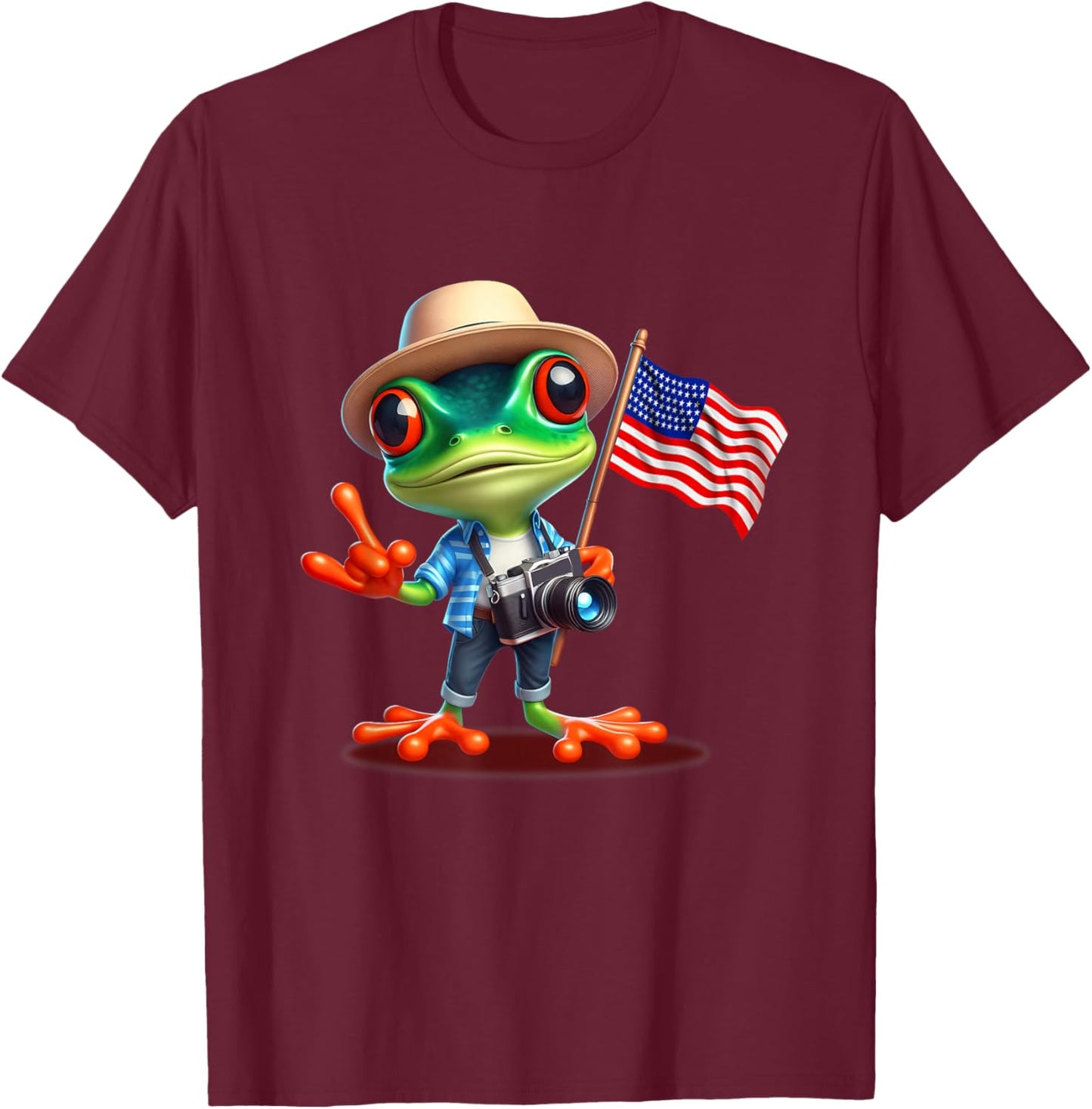 Traveler T-Shirt - T-Shirt | Maroon