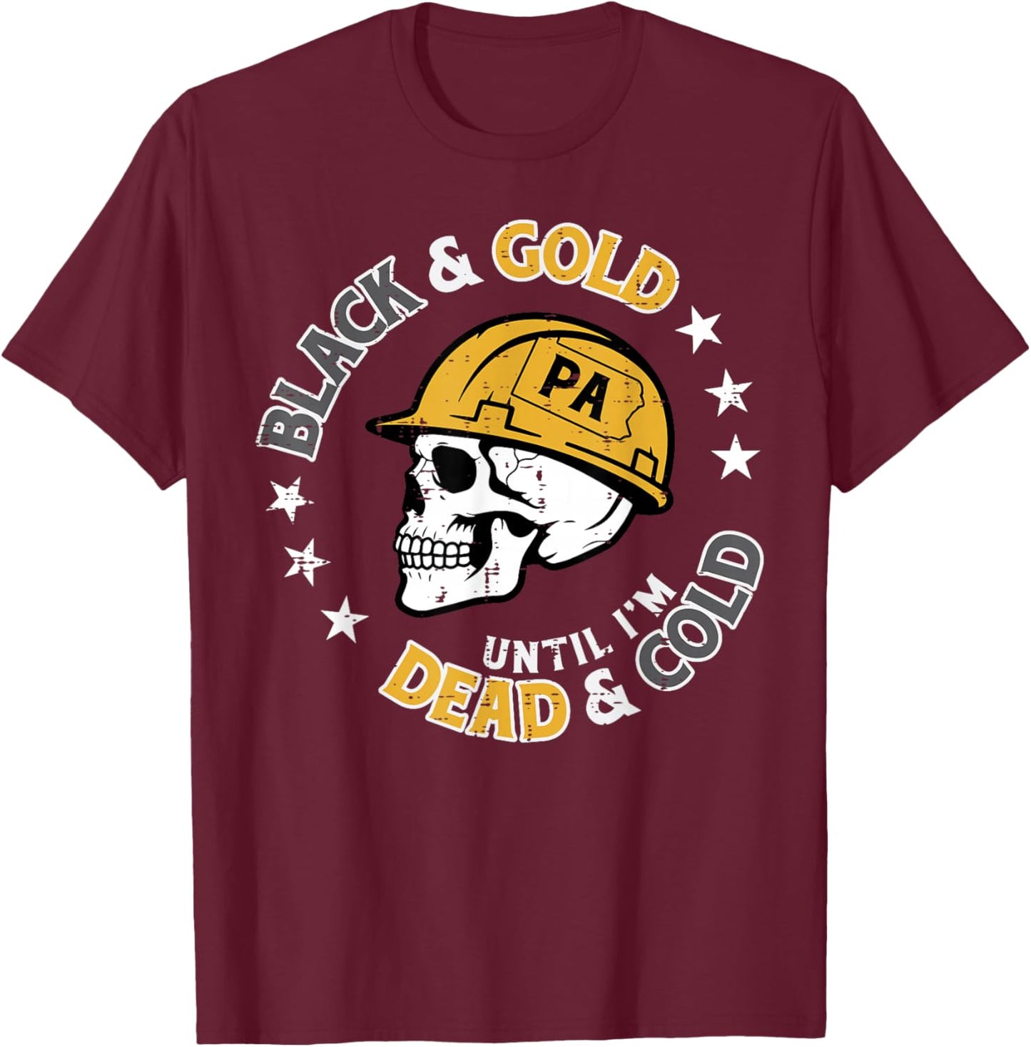 Pittsburgh Men Women Kids Boys Youth Girls Teen T-Shirt - T-Shirt | Maroon