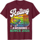 Rolling Into 5 Year Boy Roller Skating Birthday 5th Birthday T-Shirt - T-Shirt | Maroon