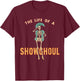 The Life of a Showghoul Funny Halloween T-Shirt - T-Shirt | Maroon