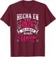 Made in 1976 Spanish Cumpleaños 50th Birthday Español T-Shirt - T-Shirt | Maroon