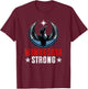 Retro Vintage Minnesota Strong T-Shirt - T-Shirt | Maroon