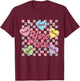 You are Valentines Teacher Candy Heart Positive Affirmation T-Shirt - T-Shirt | Maroon