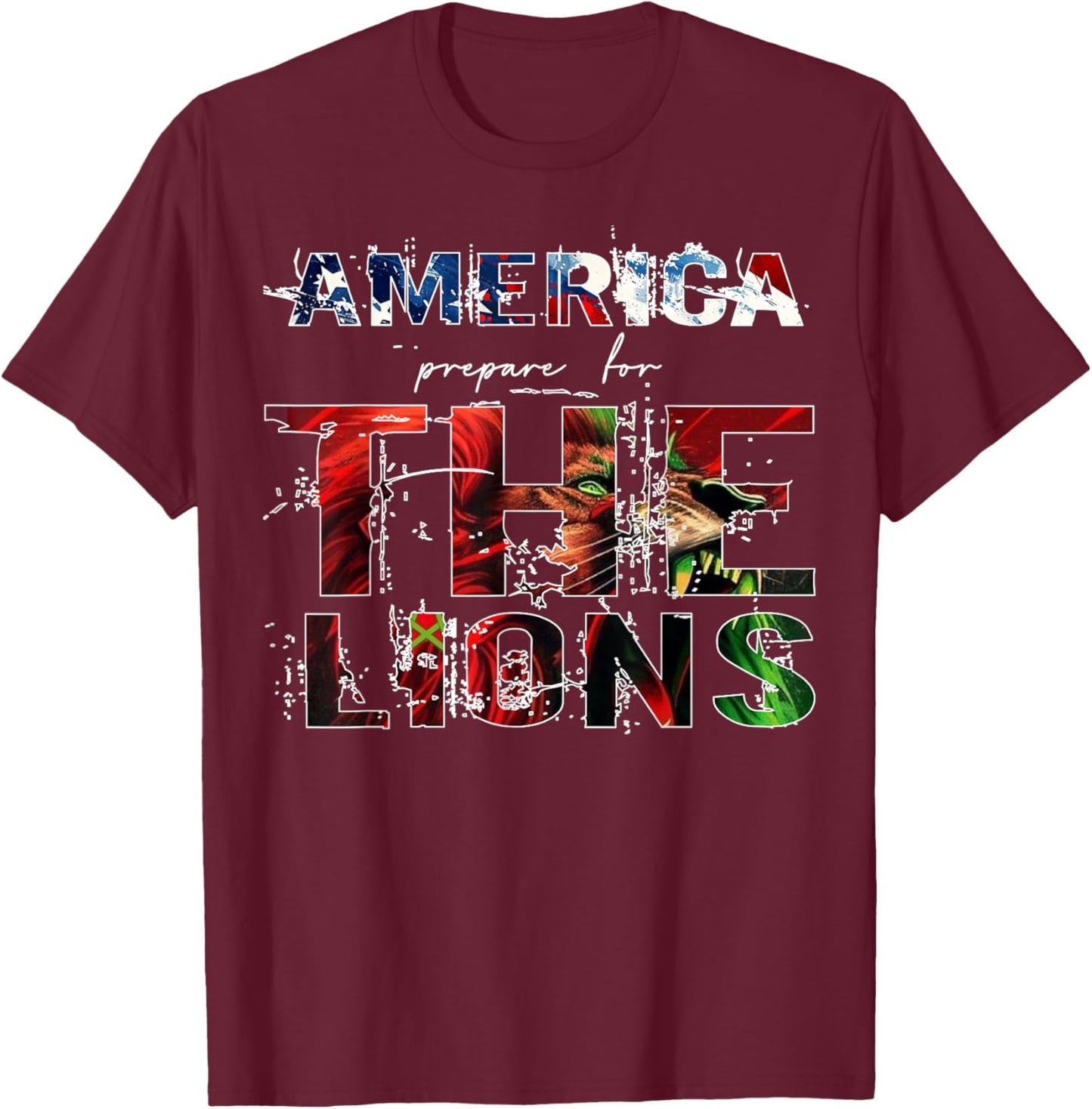America Prepare for Morocco in The Word Cup 2026 T-Shirt - T-Shirt | Maroon