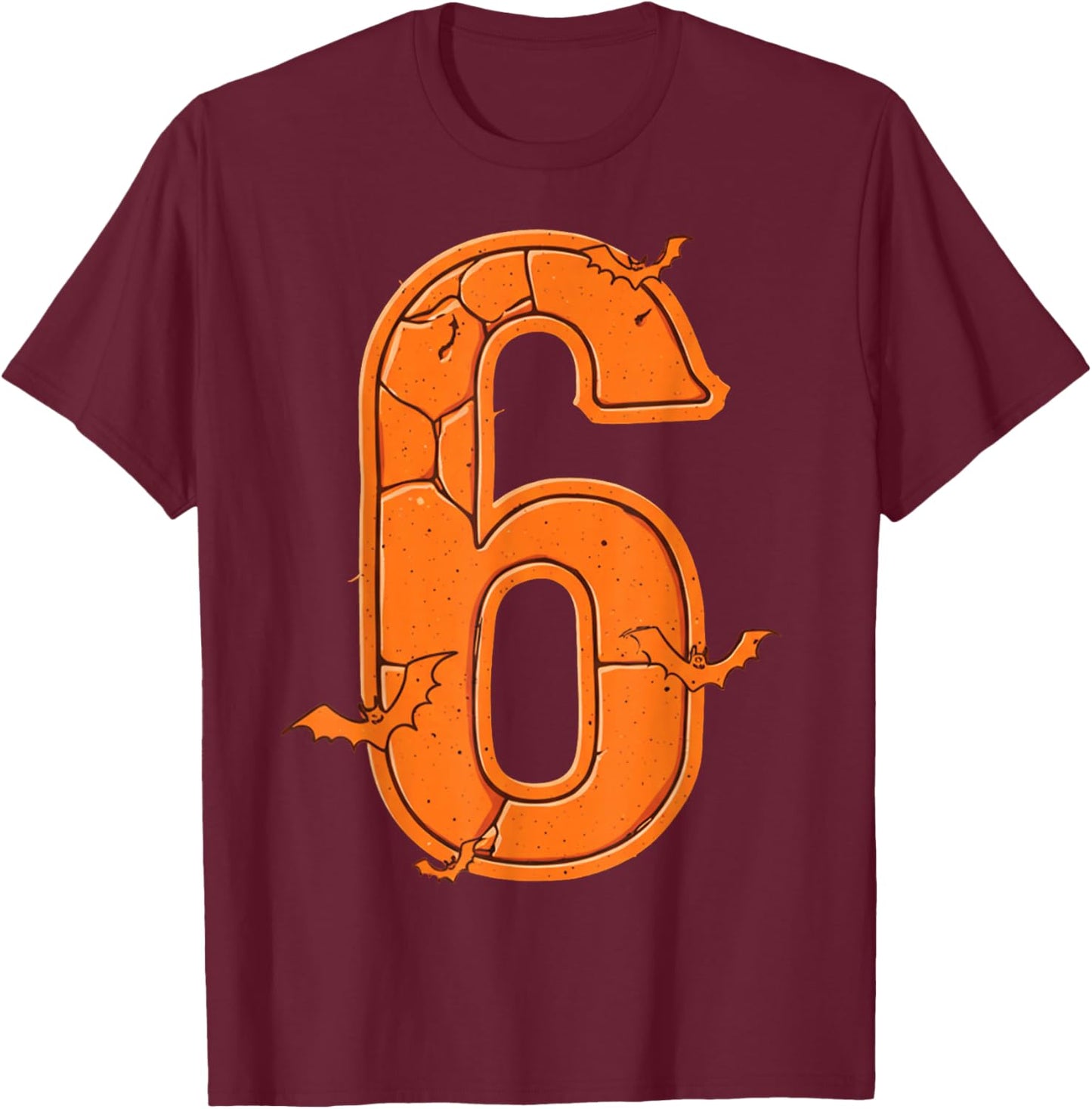 6 7 Six Seven Meme Couple Matching Halloween Costume Funny T-Shirt - T-Shirt | Maroon