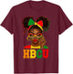 HBCU African American Black Woman University College T-Shirt - T-Shirt | Maroon