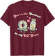 You're The Contrast to My CT Scan Radiology Valentine Nurse T-Shirt - T-Shirt | Maroon